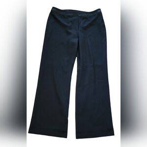 Simon Chang Elegant Black Wide-Leg Pants Sz14